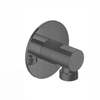 Hotbath Cobber M517 wanduitlaat - verouderd ijzer (zwart) SW98215