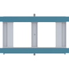 Geberit Sigma70 bedieningsplaat DF ter vrije invulling frontbediend 24x15.8cm t.b.v. Sigma inbouwreservoir 8cm SW385838 Geberit Sigma70 bedieningsplaat DF ter vrije invulling frontbediend 24x15.8cm t.b.v. Sigma inbouwreservoir 8cm SW385838