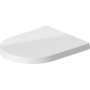 Duravit ME by Starck abattant WC - 37.4x45.8cm - forme D - softclose - blanc brillant 0293435