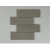 Terravito Nocino carreau mural - 6x18.6cm - Morchella brillant (gris) SW1159384