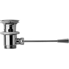 Duravit Divers kniehevelventiel horizontaal - hoogglans chroom 0290509