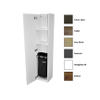 Sanicare Q9 - Q10 - Q11 kolomkast 33.5x32x160cm 1 deur standaard greep met softclose wit hoogglans SW279427 Sanicare Q9 - Q10 - Q11 kolomkast 33.5x32x160cm 1 deur standaard greep met softclose wit hoogglans SW279427