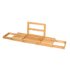 Best Design Tray Pont baignoire 50 à 90cm réglable bambou SW811996