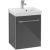 Villeroy en boch Avento wastafelonderkast 417x520x346 1xdeur scharn.rechts crystal grey SW59880 Villeroy en boch Avento wastafelonderkast 417x520x346 1xdeur scharn.rechts crystal grey SW59880