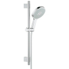 Grohe Power en Soul Cosmopolitan glijstangset 60cm met handdouche 160mm met 4 standen chroom 0442311 Grohe Power en Soul Cosmopolitan glijstangset 60cm met handdouche 160mm met 4 standen chroom 0442311