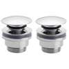 Saniclass bonde clic-clac - 5/4" - chrome - set de 2 SW717756