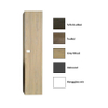 Sanicare Q5 kolomkast 33.5x32x160cm 1 deur standaard greep met softclose Grey-wood SW279483 Sanicare Q5 kolomkast 33.5x32x160cm 1 deur standaard greep met softclose Grey-wood SW279483