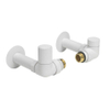 Crosswater MPRO Robinet d'équerre - blanc mat SW487410