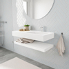 MONDIAZ ALAN 100cm badmeubel solid surface planchet talc Vrijhangende wastafel cloud rechts 1 kraangat kleur talc SW408700 MONDIAZ ALAN 100cm badmeubel solid surface planchet talc Vrijhangende wastafel cloud rechts 1 kraangat kleur talc SW408700