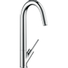 AXOR Starck keukenkraan met draaibare hoge uitloop chroom 0450862 AXOR Starck keukenkraan met draaibare hoge uitloop chroom 0450862