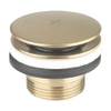 Crosswater MPRO Afvoerplug - 6.3cm - klikwaste - 1/4" - messing geborsteld SW374758 Crosswater MPRO Afvoerplug - 6.3cm - klikwaste - 1/4" - messing geborsteld SW374758