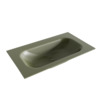 Mondiaz BIG small Army solid surface inbouw wastafel 80cm midden SW428029 Mondiaz BIG small Army solid surface inbouw wastafel 80cm midden SW428029