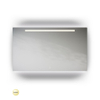 Looox Ml ligne miroir - 100x70 éclairage à LED en bas et en haut plus éclairage intégré GA83768