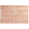 Equipe Cerámicas Premium Koko Voor wandtegel - 15x5cm - 8mm - Roze SW1151308