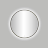 Best Design Moya Venetië Miroir avec éclairage LED rond 80cm gunmetal SW373294