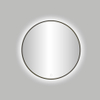 Best Design Moya Venetië miroir rond Gunmetal incl. éclairage LED Ø 80 cm SW373294