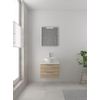 Bruynzeel Combo badmeubelset 60x45cm 1 wasbak 2 lades met spiegel met softclose ceramic bardolino SW383458 Bruynzeel Combo badmeubelset 60x45cm 1 wasbak 2 lades met spiegel met softclose ceramic bardolino SW383458