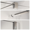 Fortifura Galeria profielset - 225cm (extra hoog) + stabilisatiestang - 120cm - hoogglans chroom SW968240
