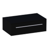 Saniclass Sharp onderkast 80.2x27x45.5cm met wastafelblad met softclose 0 deuren 1 lade Zwart hoogglans SW86426 Saniclass Sharp onderkast 80.2x27x45.5cm met wastafelblad met softclose 0 deuren 1 lade Zwart hoogglans SW86426