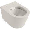 Mondiaz LAVIE WC suspendu – sans bride – 36,5 x 53 cm – Linen (blanc cassé) SW1411220