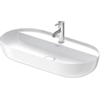 Duravit Luv Opzetwastafel - 80x40cm - met 1 kraangat - zonder overloop - glans wit SW227987