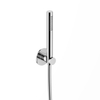 Hotbath Ace Ensemble de douchette - douchette à main barre - support mural - 150cm - flexible de douche - Chrome SW1118071