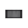 Hotbath &MORE Inbouwbox of inbouwnis - 30x60x10 - PVD - geborsteld zwart SW1246607