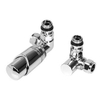 Plieger Como design radiator aansluitset universeel dubbel haaks incl. koppeling 15 en 16mm met thermostaatknop chroom SW536557 Plieger Como design radiator aansluitset universeel dubbel haaks incl. koppeling 15 en 16mm met thermostaatknop chroom SW536557
