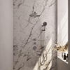 Brauer Brushed Edition Set de douche à encastrer thermostatique avec partie encastrable douche de tête 30cm bras mural douchette ronde et barre de douche ColdStart Nickel brossé PVD SW374427 Brauer Brushed Edition Set de douche à encastrer thermostatique avec partie encastrable douche de tête 30cm bras mural douchette ronde et barre de douche ColdStart Nickel brossé PVD SW374427