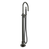 Hotbath Cobber Badmengkraan vloermontage - mat/glans verouderd ijzer (zwart) SW73785