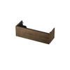 INK Wastafelonderkast - 120x45x37.6cm - 1 lade - push to open - met recht opdekfront - Eiken - Charcoal SW439333