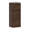 Hansgrohe Xelu Q Armoire mi-haute - 106.5x40x35cm - 1 porte - poignée chrome - fermeture amortie - charnière gauche - dark walnut SW995234