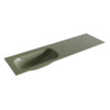 Mondiaz BIG small Army solid surface inbouw wastafel 160cm links SW424973 Mondiaz BIG small Army solid surface inbouw wastafel 160cm links SW424973