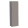 BRAUER Trust armoire de salle de bains - 120x35x35cm - sans poignée en saillie avec 1 porte ouvrant à gauche ou à droite taupe mat SW370699