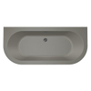 Xenz Charley duobad 180x80x60 cement incl. 7006 badafvoer/vulcombinatie wit mat SW380462 Xenz Charley duobad 180x80x60 cement incl. 7006 badafvoer/vulcombinatie wit mat SW380462