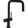 Hansgrohe Talis m54 Eengreeps keukenmengkraan U - 220 - stopkraan - voor vaatwasser - mat zwart SW541886