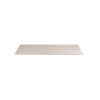 Saniclass Torino Plan vasque - 160.5x46x2.5cm - solid surface - blanc cassé SW1471866