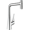 Hansgrohe Metris Select M71 M7117-h320 1-gr keukenkraan uittrekbare vuistdouche chroom SW1567388