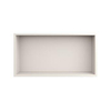 Looox Storage Collection Inbouwnis - 60x30x7cm - flens - matt off-white SW1444020