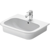 Duravit D-code Opbouwwastafel - 54x43.5cm - met 1 kraangat - met overloop - wit 0315112