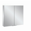 Miroir Armoire Crosswater Image - 70x70cm - IP44 - éclairage à LED - porte à gauche ou à droite SW876239