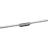 Hansgrohe RainDrain Flex Caniveau de douche - 90cm - raccourcissable - brushed stainless steel SW791704