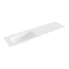 Mondiaz BIG small Talc solid surface inbouw wastafel 180cm links SW432789 Mondiaz BIG small Talc solid surface inbouw wastafel 180cm links SW432789