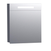 Saniclass Double Face spiegelkast 60x70x15cm linksdraaiend 1 deur met LED verlichting Grijs SW24958 Saniclass Double Face spiegelkast 60x70x15cm linksdraaiend 1 deur met LED verlichting Grijs SW24958