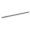 INK LED line Barre d'éclairage - 80x2.5x1cm - changement de couleur LED - dimmable - IP44 - 4200K - pour Miroir ou Armoire de toilette - noir mat SW699428