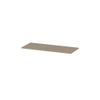 INK Topdeck Plan vasque - 100x45x2cm - pour meuble bas - MFC Chêne ivoire SW798476