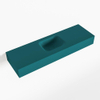 MONDIAZ LEX Opbouwwastafel 100x30x12cm 0 kraangaten wasbak midden Solid Surface mat SW476678 MONDIAZ LEX Opbouwwastafel 100x30x12cm 0 kraangaten wasbak midden Solid Surface mat SW476678