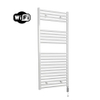 Sanicare HVW Radiateur électrique - 111,8x45cm - 596W - wifi - thermostat - blanc - en bas à droite - blanc SW1185588