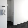 Saniclass Create douchedeur 60x200cm profielloos met antikalk en 8mm veiligheidsglas chroom glans SW223722 Saniclass Create douchedeur 60x200cm profielloos met antikalk en 8mm veiligheidsglas chroom glans SW223722