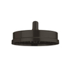 Crosswater MPRO INDUSTRIAL douche de tête - 20cm - rond - 1 jet - noir mat SW487378